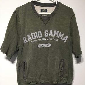 Rare Vintage Zara Youth Pocketed Crewneck Sweater